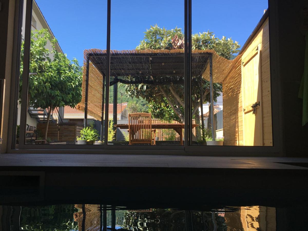 Can Musiquem Amb Piscina Les Planes d'Hostoles Esterno foto